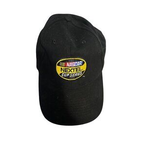 NASCAR Nextel Cup Series Black Adjustable Cap By Chase Authentics Sports